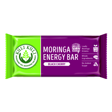 Moringa Superfood Bar - Black Cherry - Single