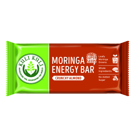 Moringa Superfood Bar - Crunchy Almond - Single